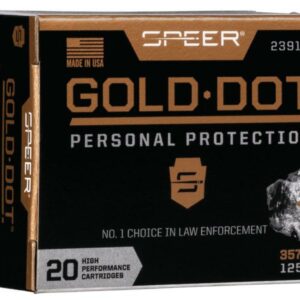 Speer Gold Dot Handgun Ammunition .357 Sig 125 gr HP 1350 fps 20/ct