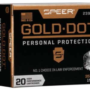 Speer Gold Dot Handgun Ammunition .357 Mag 158 gr HP 1235 fps 20/ct