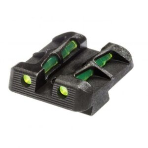 HIVIZ LiteWave Rear Green Sight fits Glock Models Chambered in 9mm Luger 40 S&W and .357 Sig