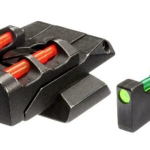 HIVIZ Interchangeable Front & Rear Sight Set for Smith&Wesson M&P pistols.