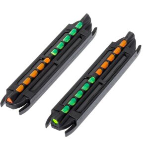 HIVIZ Two-In-One Magnetic Shotgun Sight with Green & Orange LitePipe
