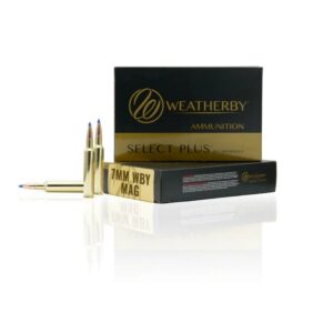 Weatherby Select Plus Rifle Ammunition 7mm Wby Mag 160 gr Swift A-Frame 20/ct