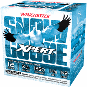Winchester Xpert Snow Goose Shotshell 12 ga 3" 1-1/4 oz 1550 fps #1 #2 25/ct