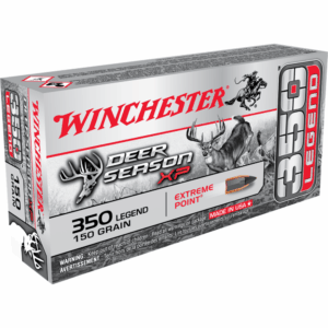 Winchester Deer Season XP Rifle Ammunition .350 Legend 150 gr PT 2325 fps 20/ct