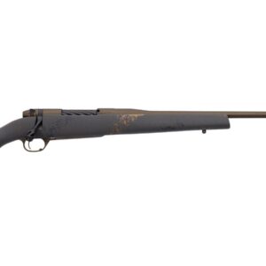 Weatherby Mark V Camilla Ultra Lightweight Carbon 240 Wby. Mag Rifle 4rd Magazine 24" Barrel Fiberglass Stock Black Grey Gold