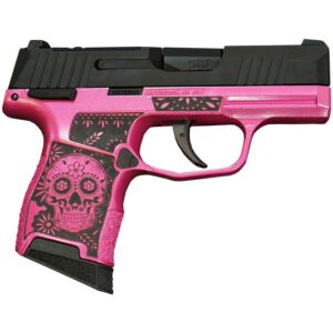Sig Sauer P365-380-BSS-MS Exclusive "Sugar Skull" Pink Medusa Handgun .380 10rd Magazines (2) 3.1" Barrel