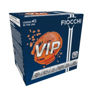 Fiocchi VIP Shotshells 20 ga 2-3/4" 7/8 oz 1200 fps #7.5 25/ct