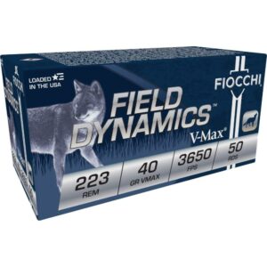 Fiocchi Extrema Rifle Ammunition .223 Rem 40 gr V-MAX 3650 fps 50/rd