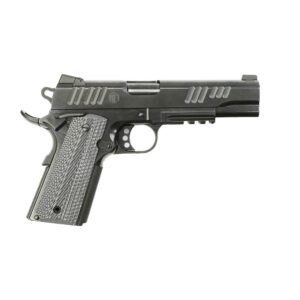 Alpha Foxtrot AF1911 70 Series Handgun 9mm Luger 9rd Magazine 5" Barrel Black Novak Sights