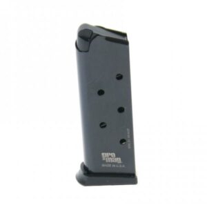 ProMag Steel Handgun Magazine Officers .45 ACP Blued 6/rd