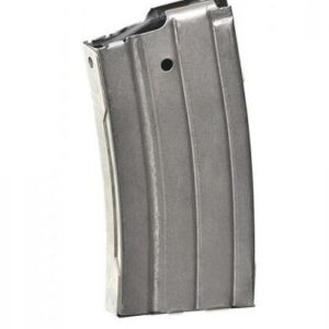 ProMag Rifle Magazine For Ruger Mini-14 .223 Rem 20/rd Nickel Plated Steel