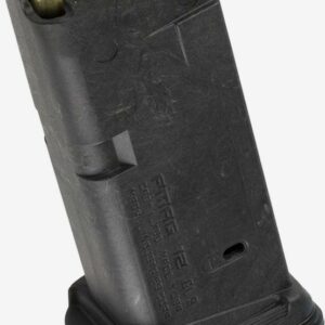 Magpul MAG674BLK PMAG 12 GL9 Rifle Magazine Black For Glock Model 26 9mm Luger 12/rd