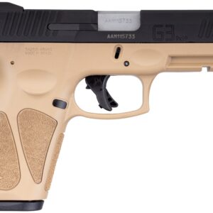 TAURUS G3 9MM BLK/FDE 4" 17+1
