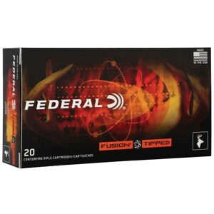 Federal Fusion Tipped Rifle Ammunition 300 Blackout 190gr PT 1050 fps 20/ct
