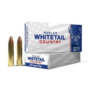 Nosler Whitetail Country Rifle Ammunition 400 Legend 215gr JSP 20/ct