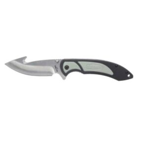 Old Timer Trail Boss Gut Hook Folder Knife 3 1/2" Blade Black