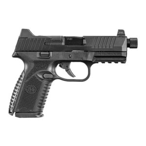 FN 509M Tactical Bundle Handgun 9mm Luger 15rd (1) & 24rd (4) Magazines 4.5" Threaded Barrel Black Optics Ready