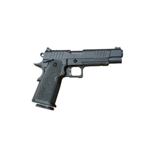 Tisas 1911 Duty B9R Double Stack Handgun 9mm Luger 17rd Magazine 5'' Barrel  Black Cerakote RMS/c Optic