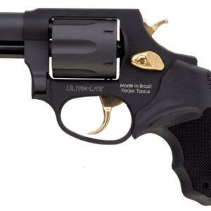 Taurus 856 Ultra Lite .38 Spl 6rds 2" Barrel Matte Black w/Gold Accents