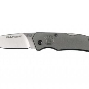 Sarge knives Gray Electro Lock Back Folder
