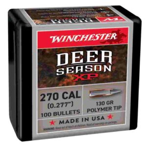 Winchester Deer Season XP Rifle Bullets 270 cal 130 gr 100/ct