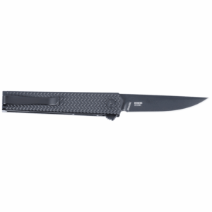 CRKT CEO Microflipper Folding Knife 2-3/10" Drop Point Blade Black