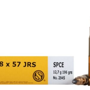 Sellier & Bellot Rifle Ammunition 8x57JRS 196 gr SPCE 2380 fps - 20/box