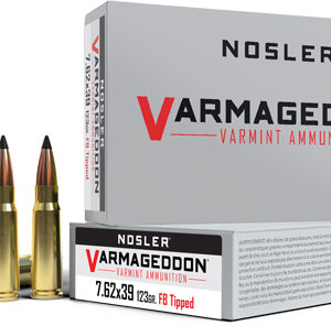 NOSLER VARMAGEDDON 7.62X39 - 123GR FBT 20RD 10BX/CS