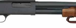 MOSSBERG 590 NIGHTSTICK 20GA - 3" 6RD 14.375" BLUED/WALNUT