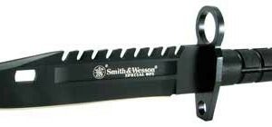 S&W BAYONET SPECIAL OPS M-9 - 7.8" FIXED BLADE BLACK