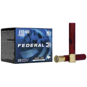 Federal Game-Shok Upland Game - Hi Brass Load - .410ga 3" 11/16oz. #4-Shot 25/Box
