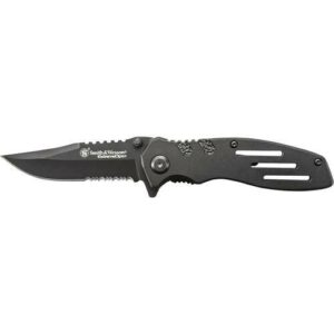 Smith & Wesson Extreme Ops Liner Lock Folding Knife 3 1/10" Blade Black