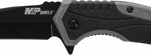 S&W KNIFE M&P SHIELD 2.8" - TANTO SPRING ASSIST BLACK