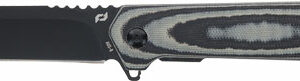 SCHRADE KNIFE LATERAL FOLDER - 3.25" AUS-10 BLACK/GREY LAM