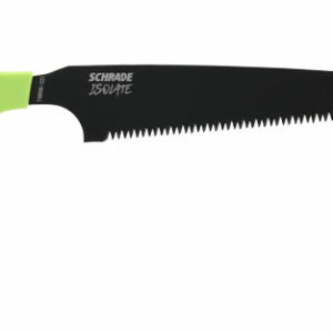SCHRADE KNIFE ISOLATE LARGE - BONE SAW 5" SK5 BLACK/GREEN