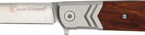 S&W KNIFE ROSEWOOD EXECUTIVE - BARLOW 2.75" FOLDING BLADE