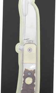 UNCLE HENRY KNIFE NEXT GEN - STAGLON 2.7" FOLDER WHARNCLIFE