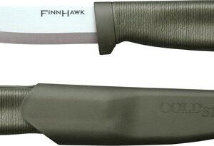 COLD STEEL FINN HAWK 4" CURVED - BELLY BLADE W/ SECURE-EX SHTH