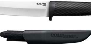COLD STEEL TANTO LITE 6" TANTO - BLADE PLAIN EDGE W/SHEATH