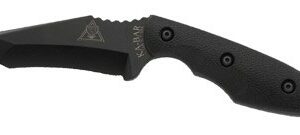 KA-BAR TDI HINDERER HELL FIRE - KNIFE 3.5625" W/SHEATH BLACK