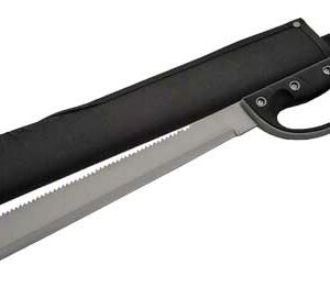 SZCO RITE EDGE 19" RUBBER GRIP - MACHETE 24.75" OVERALL LENGTH