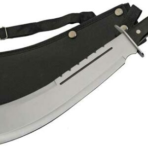SZCO RITE EDGE 13.5" BLACK - BULLY MACHETE SS BLADE W/SHTH