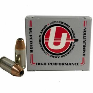 UNDERWOOD 380 ACP 68GR HP - 20RD 10BX/CS