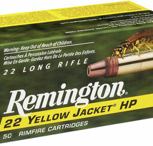 REMINGTON YELLOW JACKET 22LR - 33GR TC LEAD-HP 50RD 100BX/CS
