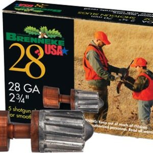 BRENNEKE USA 28GA 2.75" 5/8OZ - SLUG 5RD 50BX/CS