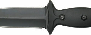 ABKT ELITE BOOT KNIFE 3.5" - BLADE W/ METAL & NYLON CLIPS