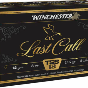 WINCHESTER LAST CALL TSS 12GA - 3" 1-1/4OZ #5 10RD 10BX/CS
