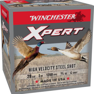 WINCHESTER XPERT STEEL 28GA 3" - 3/4OZ #4 25RD 10BX/CS
