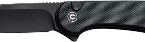 CIVIVI KNIFE ELEMENTUM II 2.96 - " G-10/BLK STONEWASH BTTN LOCK