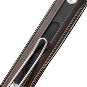 CIVIVI KNIFE FOLDIS 2.67" BLK - HAND RUBBED COPPER/SILVER